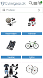 Mobile Screenshot of cykelgear.dk